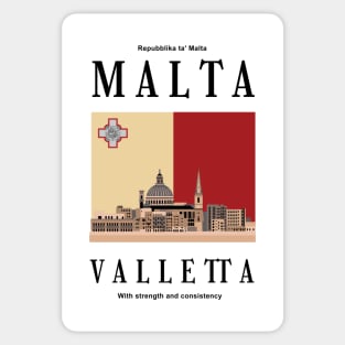 make a journey to Malta Sticker